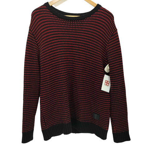 ベドウィンアンドザハートブレイカーズ BEDWIN&THE HEARTBREAKERS 総柄 L/S プルオーバー ニット メンズ