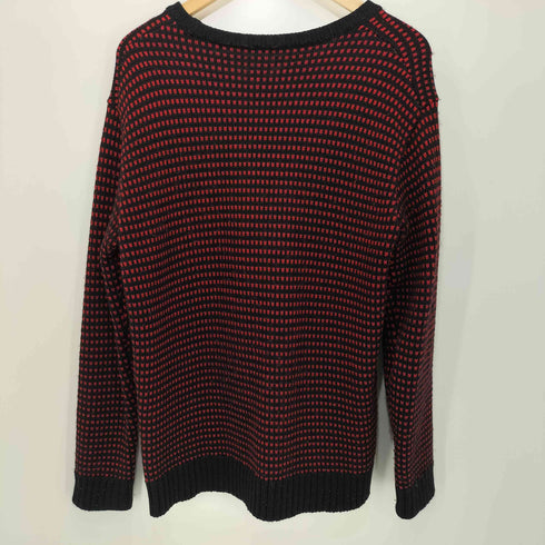 ベドウィンアンドザハートブレイカーズ BEDWIN&THE HEARTBREAKERS 総柄 L/S プルオーバー ニット メンズ