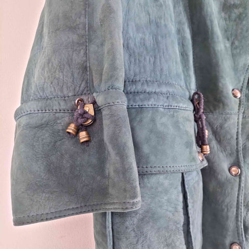 MOUNTAINEER PURE NEW WOOL 裏ボア フーデッド ムートンジャケット レディース XS