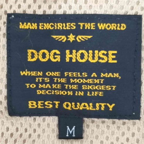 ドッグハウス DOG HOUSE 裏地メッシュ ジップアップフーディージャケット メンズ import:M