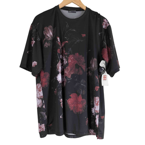 ラッドミュージシャン LAD MUSICIAN OIL PAINTING FLOWER BIG T-SHIRT メンズ JPN:46