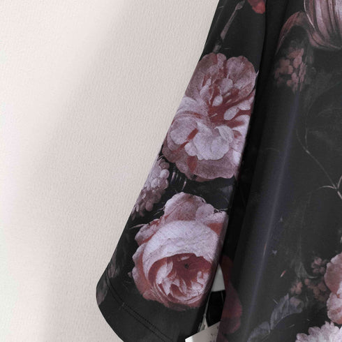 ラッドミュージシャン LAD MUSICIAN OIL PAINTING FLOWER BIG T-SHIRT メンズ JPN:46