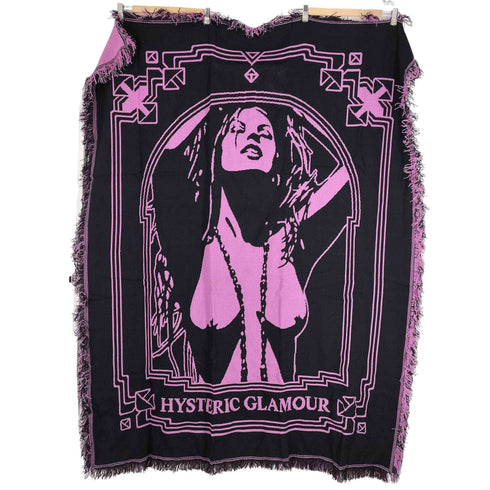 ヒステリックグラマー HYSTERIC GLAMOUR ヒスガール ラグ ブランケット メンズ