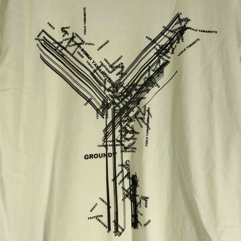 グラウンドワイ Ground Y ベーシックビッグカットソー メンズ