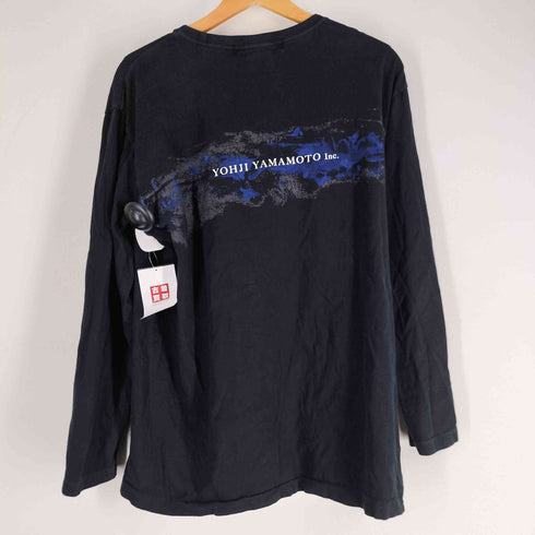 グラウンドワイ Ground Y 20AW 両面ロゴプリントグラフィックロングスリーブtシャツ メンズ