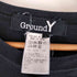 グラウンドワイ Ground Y 20AW 両面ロゴプリントグラフィックロングスリーブtシャツ メンズ