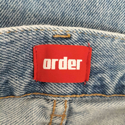 オーダー order order loose denim pants one wash メンズ JPN:M