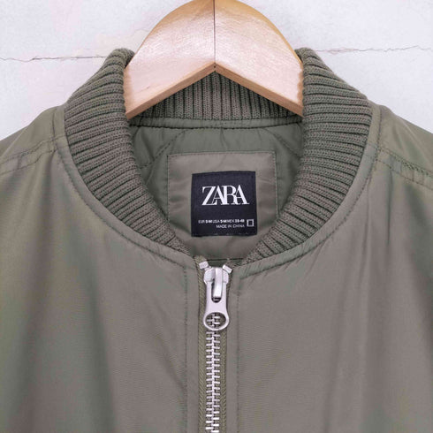 ザラ ZARA 裏地キルティングボンバージャケット メンズ JPN:M