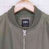 ザラ ZARA 裏地キルティングボンバージャケット メンズ JPN:M