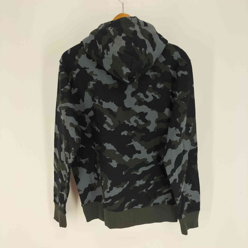 アンダーアーマー UNDER ARMOUR 20AW Rival Fleece BL Printed ライバル フリース プリント カモ 迷彩柄 プルオーバー パーカー メンズ JPN:M