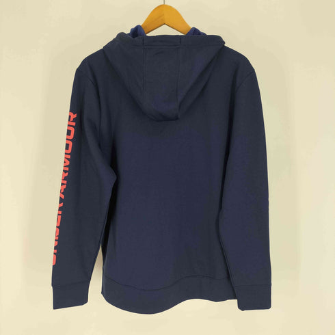 アンダーアーマー UNDER ARMOUR 22AW UA ARMOUR FLEECE BAR LOGO FULL ZIP フリース バー ロゴ フルジップ パーカー メンズ JPN:M