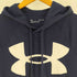 アンダーアーマー UNDER ARMOUR 22AW UA RIVAL FLEECE CREW ライバル フリース ロゴ プリント プルオーバー パーカー メンズ JPN:S