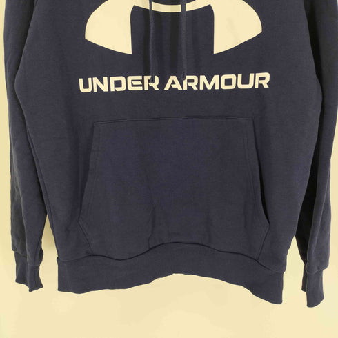 アンダーアーマー UNDER ARMOUR 22AW UA RIVAL FLEECE CREW ライバル フリース ロゴ プリント プルオーバー パーカー メンズ JPN:S