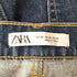 ザラ ZARA センタープレスデニムパンツ レディース 38