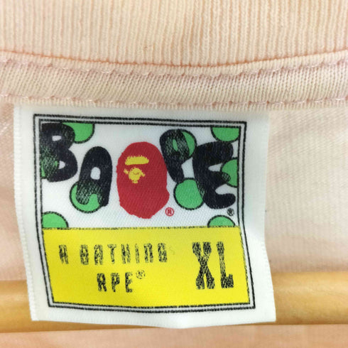 アベイシングエイプ A BATHING APE BIG APE HEAD TEE メンズ import:XL