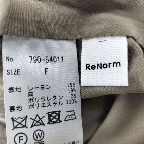 リノームバイエーティー ReNorm by A.T タックリラックスオールインワン レディース FREE