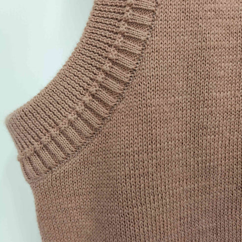 ダックス DAKS リネン混ニットベスト メンズ L