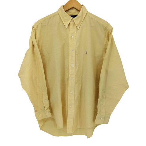 ラルフローレン RALPH LAUREN 90S YARMOUTH スモールポニー刺繍 コットンBDシャツ メンズ 41-84