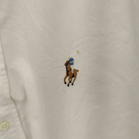 ラルフローレン RALPH LAUREN 90S YARMOUTH スモールポニー刺繍 コットンBDシャツ メンズ 41-84