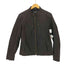 ユニクロ UNIQLO NEO LEATHER フェイクレザー シングルライダース メンズ JPN:M