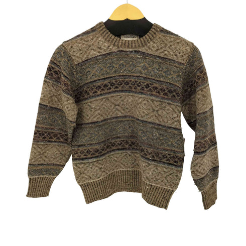 ジャンセン jantzen THE COUNTRY SQUIRE 80S~90S ノルディック柄 ウールニット レディース