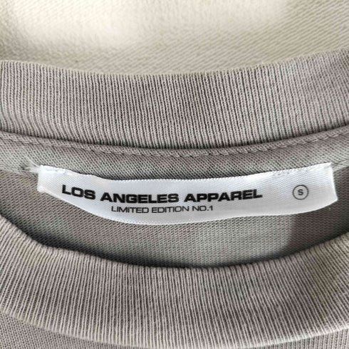 ロサンゼルスアパレル Los Angeles Apparel LIMITED EDITION No1 USA製 HEAVEY JERSEY BIG TEE メンズ S