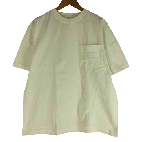 キャンバー CAMBER USA製 ボックスシルエット ポケット無地Tシャツ メンズ LARGE