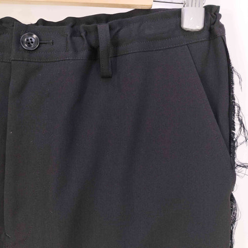 ワイズ Ys WOOL GABARDINE SIDE DETAIL PANTS ウールギャバジン サイドディテール パンツ メンズ JPN:2