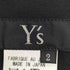 ワイズ Ys WOOL GABARDINE SIDE DETAIL PANTS ウールギャバジン サイドディテール パンツ メンズ JPN:2