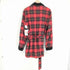 ペンドルトン PENDLETON ベロアカラー ベルテッド チェック柄 ガウンジャケット メンズ L