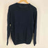 エディーバウアー Eddie Bauer 90-00S 白タグ 畔編み コットン クルーネック ニット セーター メンズ import:S