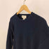 エディーバウアー Eddie Bauer 90-00S 白タグ 畔編み コットン クルーネック ニット セーター メンズ import:S