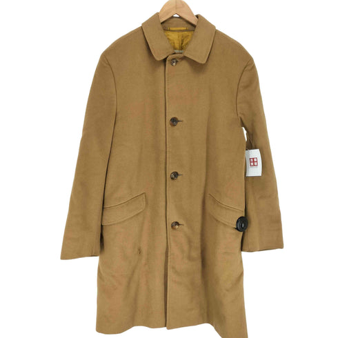 アクアスキュータム AQUASCUTUM イングランド製 Wool & Cashmere メルトンステンカラーコート メンズ 38