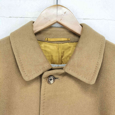 アクアスキュータム AQUASCUTUM イングランド製 Wool & Cashmere メルトンステンカラーコート メンズ 38