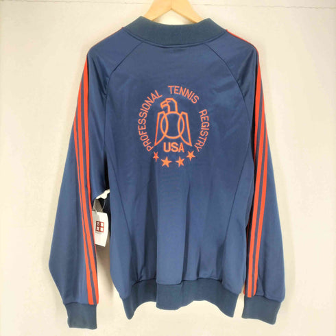 アディダス adidas 80s MADE IN USA バック刺繍トラックジャケット メンズ JPN:L