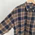 エディーバウアー Eddie Bauer 90-00S 白タグ タータンチェック フラップ ポケット L/S フランネル シャツ メンズ import:L