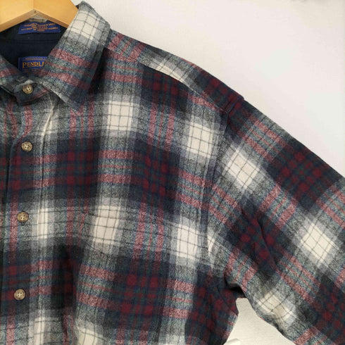 ペンドルトン PENDLETON 00s メキシコ製 タータンチェックネルシャツ メンズ L