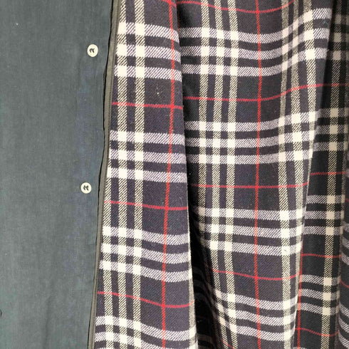 バーバリーズ BURBERRYS 90s ノヴァチェックライナー付きステンカラーコート メンズ