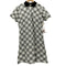 バーバリーゴルフ BURBERRY GOLF チェック S/S クロップド ポロ ワンピース レディース import:L