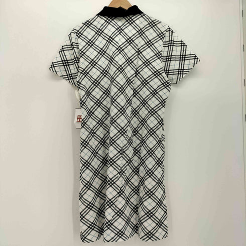 バーバリーゴルフ BURBERRY GOLF チェック S/S クロップド ポロ ワンピース レディース import:L