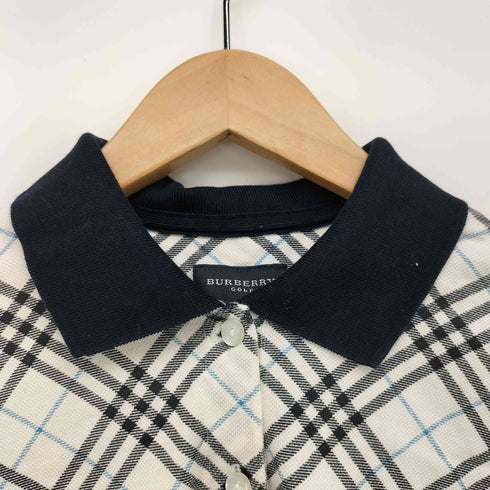 バーバリーゴルフ BURBERRY GOLF チェック S/S クロップド ポロ ワンピース レディース import:L
