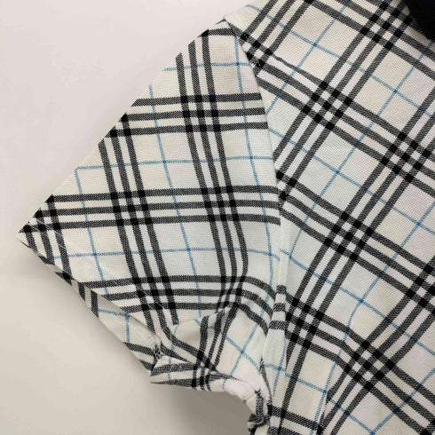 バーバリーゴルフ BURBERRY GOLF チェック S/S クロップド ポロ ワンピース レディース import:L