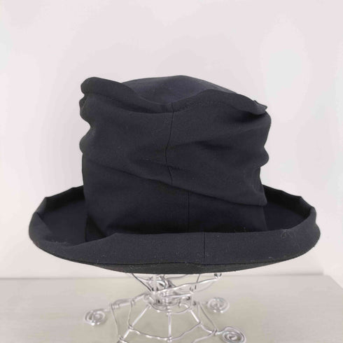ヨウジヤマモトプールオム Yohji Yamamoto POUR HOMME GABARDINE PICKING CROCHET HAT ウールギャバジン クロッシェ ランダムタック ハット メンズ 3