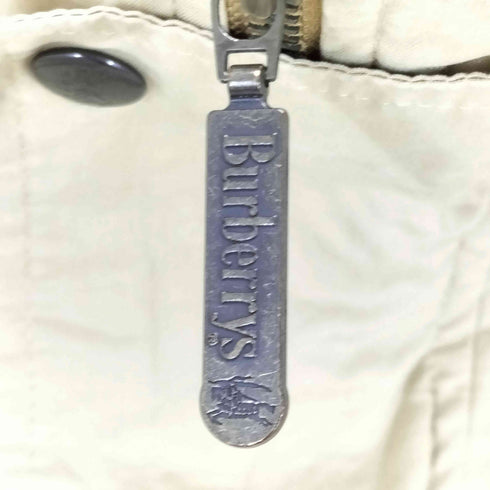 バーバリーズ BURBERRYS MADE IN ENGLAND フードロールアップ式 コットン比翼ジャケット メンズ