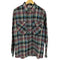 PRIVATE PROPERTY 80-90S USA製 マドラスチェック フラップポケット コットン フランネル シャツ メンズ import:L