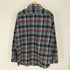 PRIVATE PROPERTY 80-90S USA製 マドラスチェック フラップポケット コットン フランネル シャツ メンズ import:L