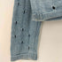 ブルーウィリーズ BLUE WILLIS 素材切替 ニット デニム L/S シャツ レディース