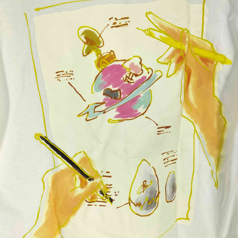 刺繍半袖Tシャツ メンズ S