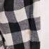 TRANS POSITION 白黒 ブロックチェック フラップ ポケット L/S フランネル シャツ メンズ import:L