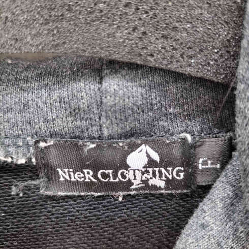ニーアクロージング NIER CLOTHING ロゴプリント パーカー メンズ FREE